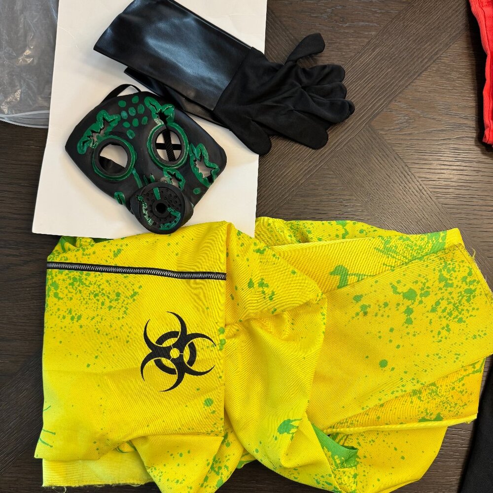 Toxic Hazmat Costume, Youth XL - Picture 2 of 2